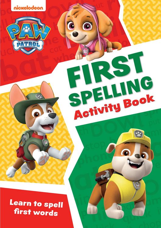 Produktbild: PAW Patrol First Spelling Activity Book