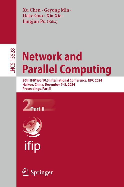 Produktbild: Network and Parallel Computing