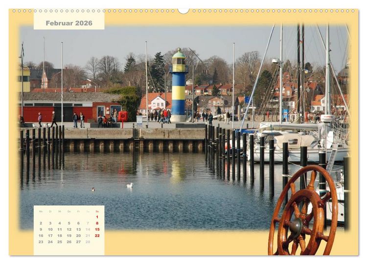 Produktbild: Leuchtt&uuml;rme Schleswig-Holsteins (hochwertiger Premium Wandkalender 2026 DIN A2 quer), Kunstdruck in Hochglanz