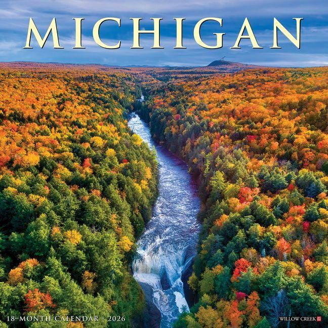 Produktbild: Michigan 2026 Wall Calendar