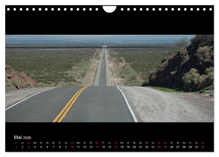 Produktbild: Patagonien - Ungez&auml;hmtes Land (Wandkalender 2026 DIN A4 quer), CALVENDO Monatskalender