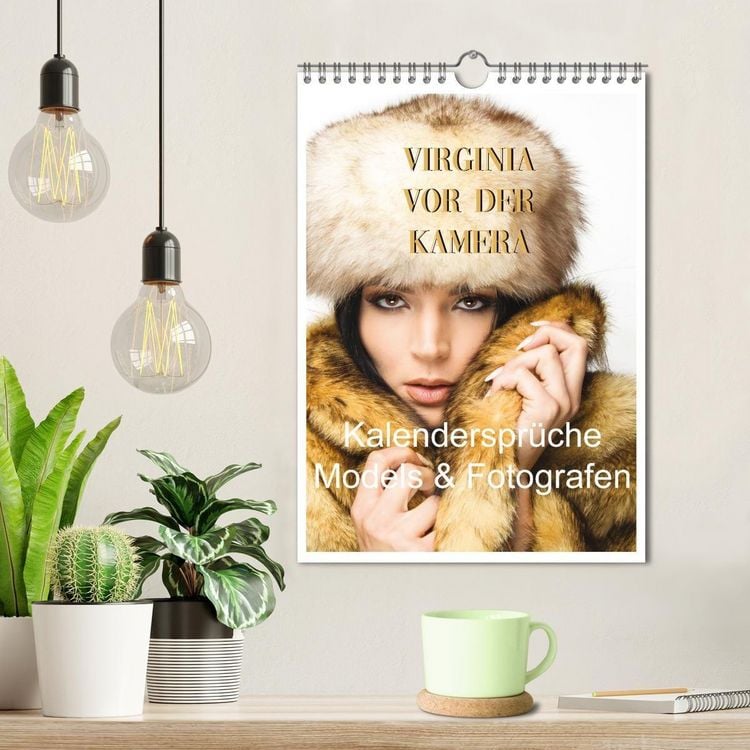 Produktbild: Virginia vor der Kamera (Wandkalender 2027 DIN A4 hoch), CALVENDO Monatskalender