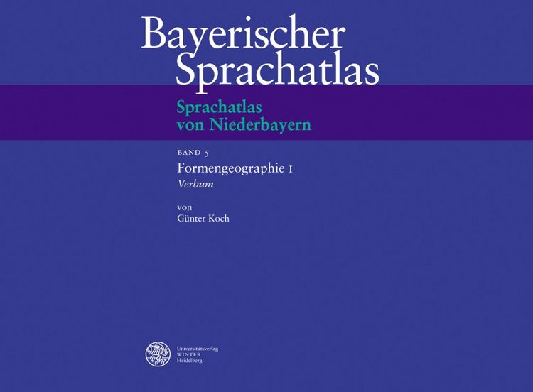 Produktbild: Sprachatlas von Niederbayern (SNiB) / Formengeographie I: Verbum