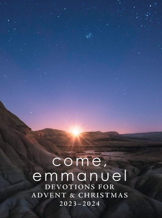 Produktbild: Come, Emmanuel: Devotions for Advent 2023-2024