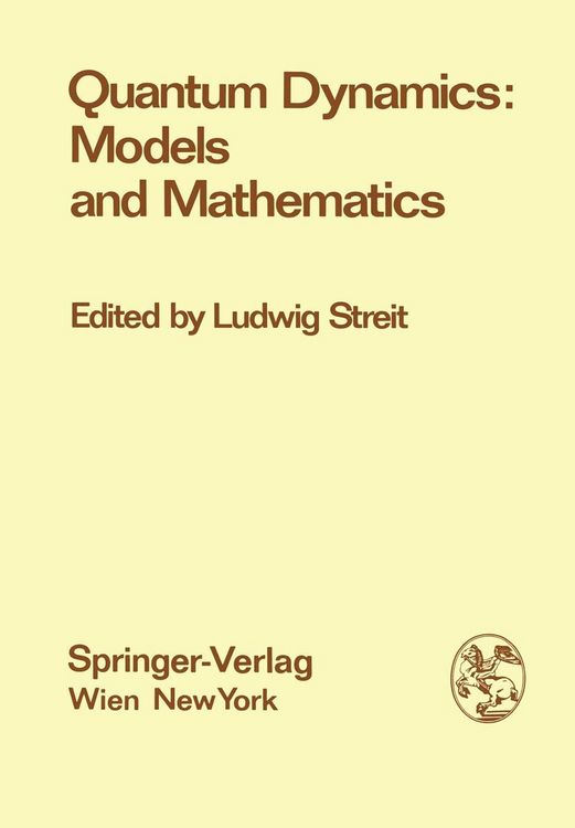 Produktbild: Quantum Dynamics: Models and Mathematics