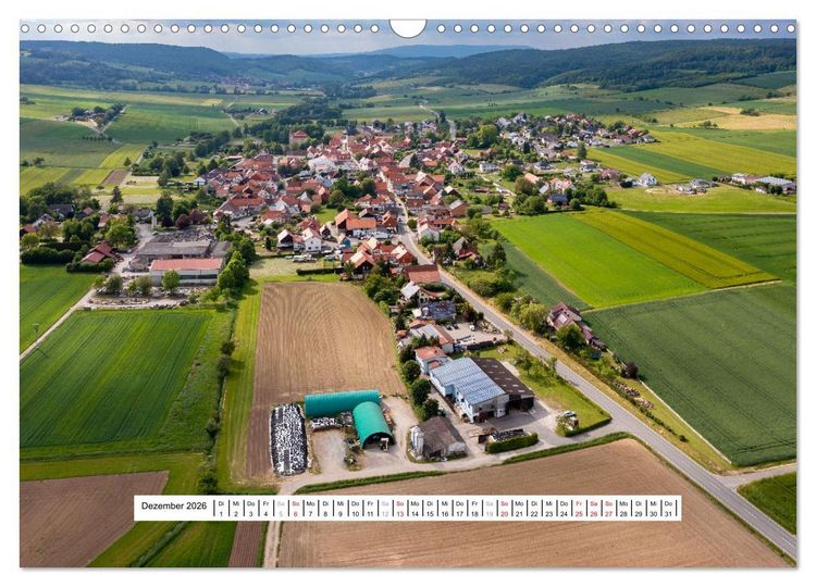 Produktbild: Die Ringgau D&ouml;rfer (Wandkalender 2026 DIN A3 quer), CALVENDO Monatskalender