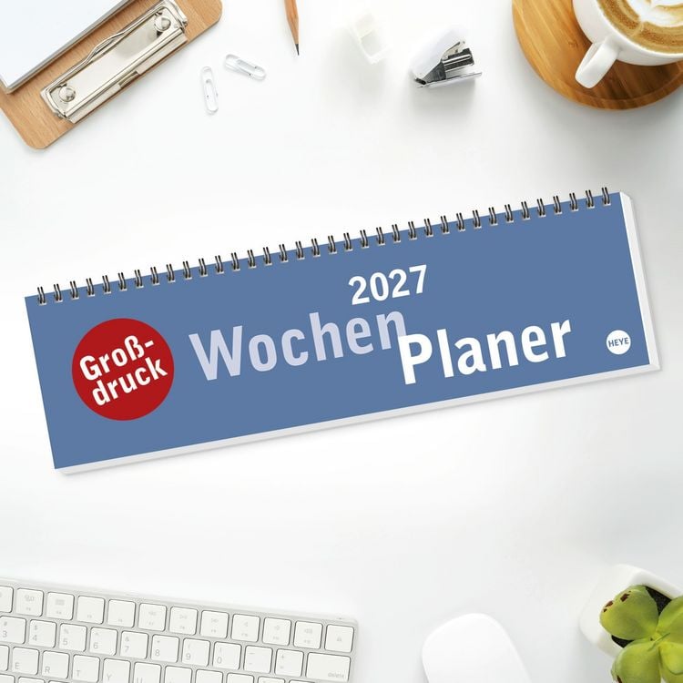 Produktbild: Gro&szlig;druck Wochenquerplaner 2027
