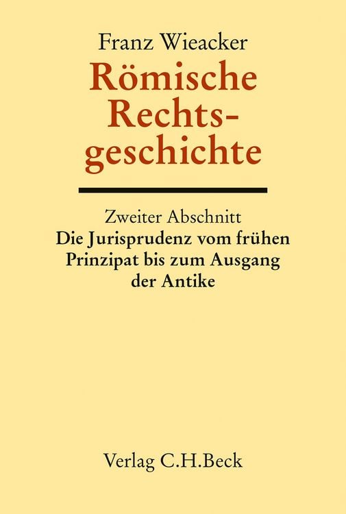 Produktbild: R&ouml;mische Rechtsgeschichte