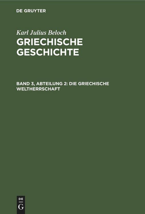 Produktbild: Die Griechische Weltherrschaft