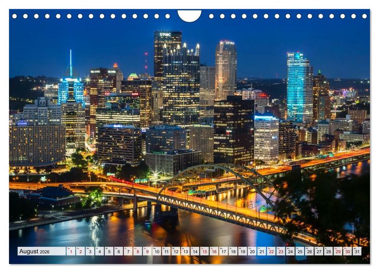 Produktbild: Faszination USA - Eine Reise durch Stadt und Natur (Wandkalender 2026 DIN A4 quer), CALVENDO Monatskalender