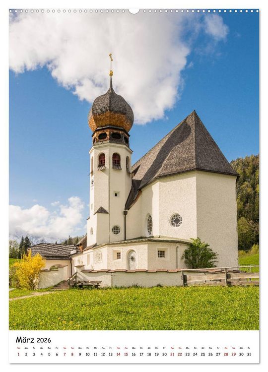 Produktbild: Willkommen im Berchtesgadener Land (Wandkalender 2026 DIN A2 hoch), CALVENDO Monatskalender