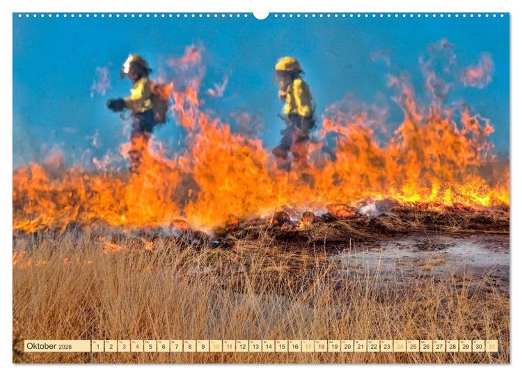 Produktbild: Feuerwehr - Eins&auml;tze (hochwertiger Premium Wandkalender 2026 DIN A2 quer), Kunstdruck in Hochglanz