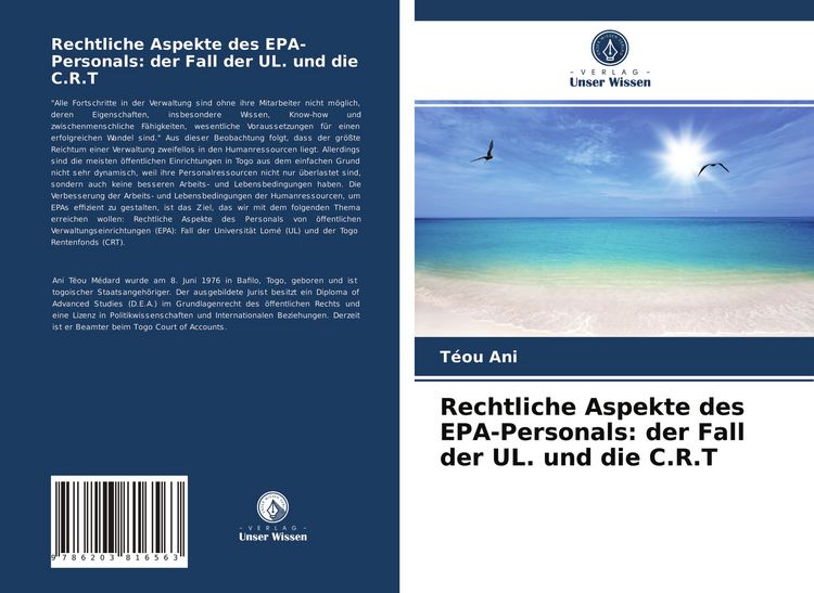 Produktbild: Rechtliche Aspekte des EPA-Personals: der Fall der UL. und die C.R.T