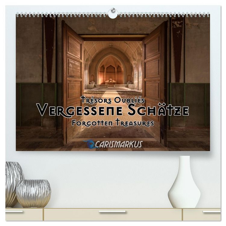Produktbild: Vergessene Sch&auml;tze - Forgotten Treasures (hochwertiger Premium Wandkalender 2026 DIN A2 quer), Kunstdruck in Hochglanz