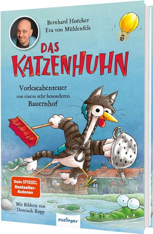 Produktbild: Das Katzenhuhn 4: Vorleseabenteuer von einem sehr besonderen Bauernhof