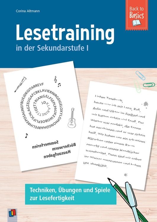 Produktbild: Lesetraining in der Sekundarstufe I