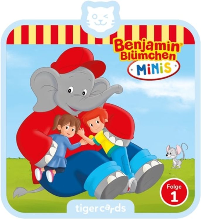 Produktbild: Tiger Media - Tigercards - Benjamin Blümchen Minis - Hallo Lea