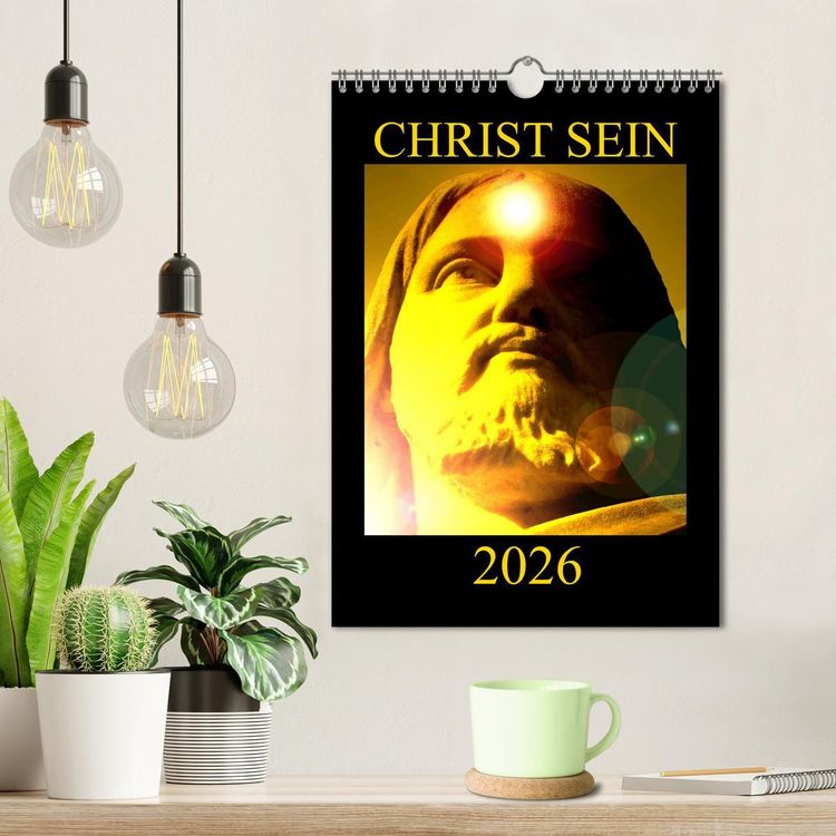 Produktbild: CHRIST SEIN * 2026 (Wandkalender 2026 DIN A4 hoch), CALVENDO Monatskalender
