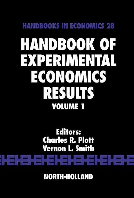 Produktbild: Handbook of Experimental Economics Results