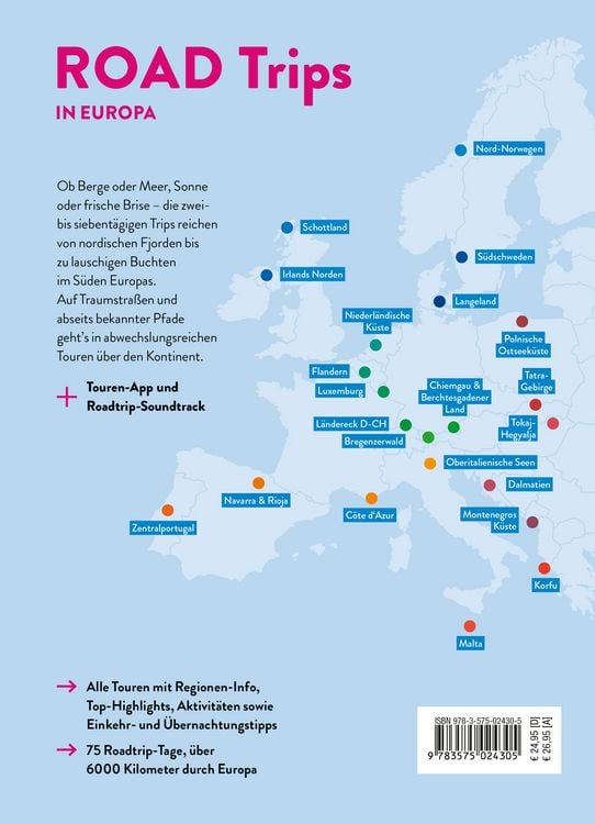 Produktbild: MARCO POLO Bildband Roadtrips in Europa