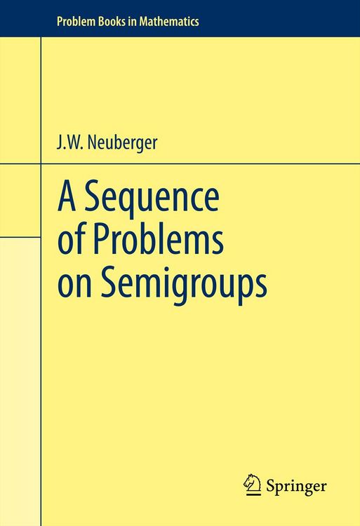 Produktbild: A Sequence of Problems on Semigroups