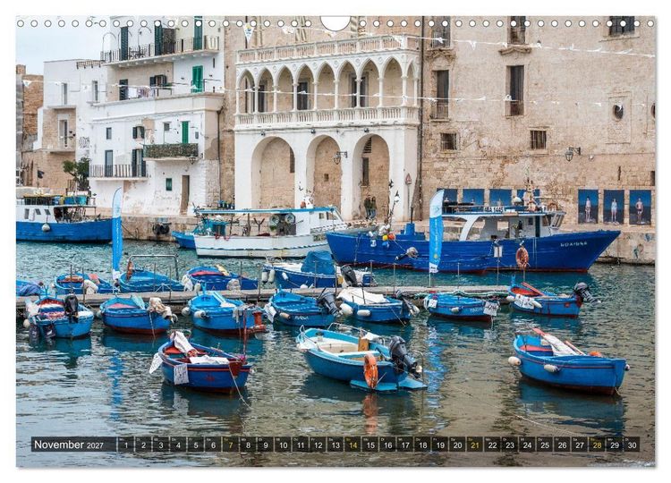 Produktbild: Apulien &ndash; Impressionen vom S&uuml;dosten Italiens (Wandkalender 2027 DIN A3 quer), CALVENDO Monatskalender