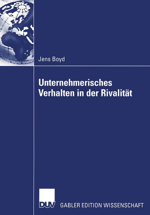 Produktbild: Unternehmerisches Verhalten in der Rivalit&auml;t