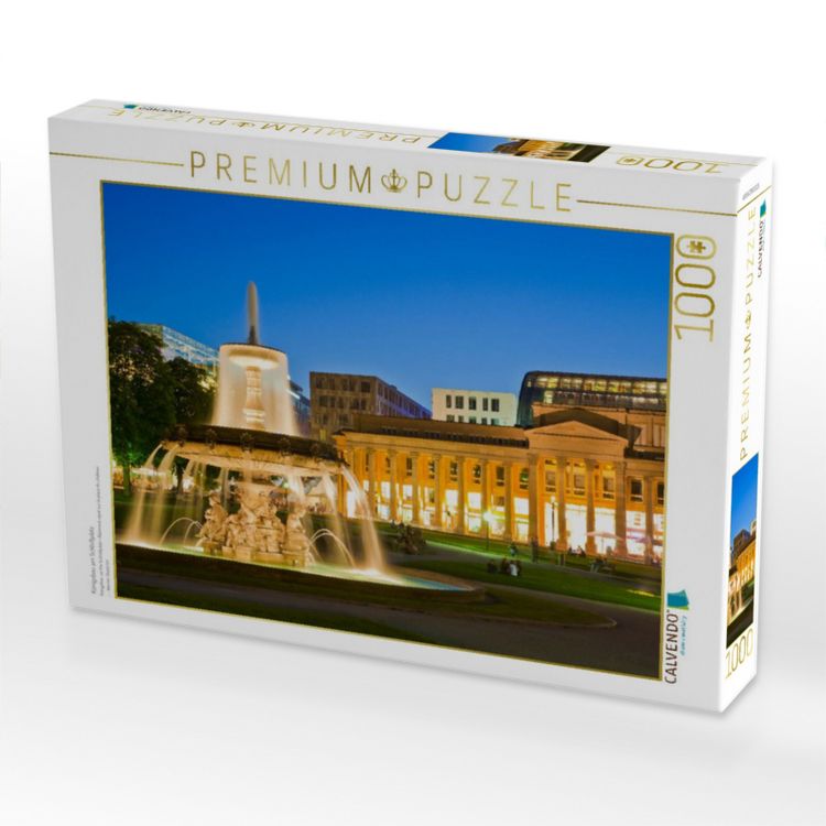 Produktbild: CALVENDO Puzzle K&ouml;nigsbau am Schlo&szlig;platz | 1000 Teile Lege-Gr&ouml;&szlig;e 64x48cm Foto-Puzzle f&uuml;r gl&uuml;ckliche Stunden
