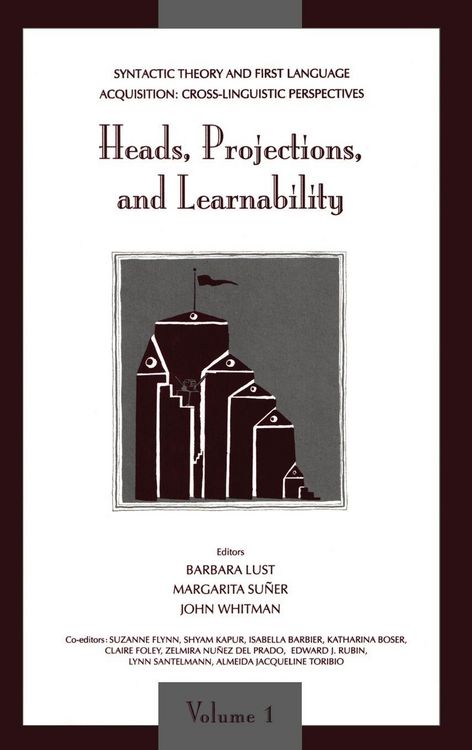 Produktbild: Syntactic Theory and First Language Acquisition