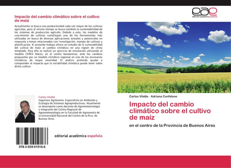 Produktbild: Impacto del cambio clim&aacute;tico sobre el cultivo de ma&iacute;z