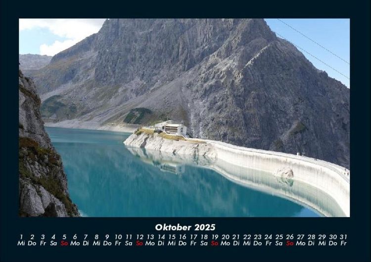 Produktbild: Die Seen der Erde 2025 Fotokalender DIN A4