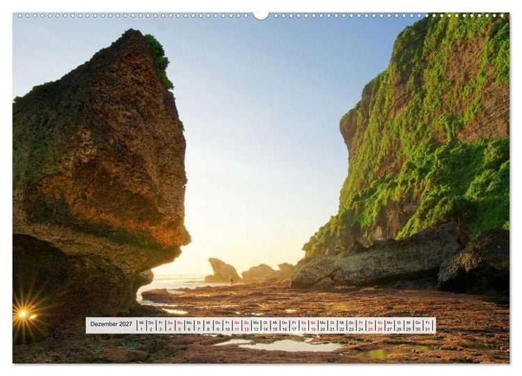 Produktbild: Bali - Faszination Indonesien (Wandkalender 2027 DIN A2 quer), CALVENDO Monatskalender