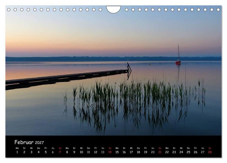 Produktbild: Starnberger See - Silent Moments (Wandkalender 2027 DIN A4 quer), CALVENDO Monatskalender