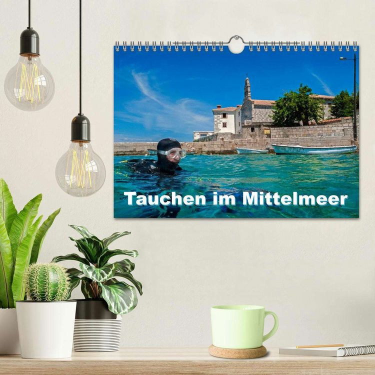 Produktbild: Tauchen im Mittelmeer (Wandkalender 2026 DIN A4 quer), CALVENDO Monatskalender