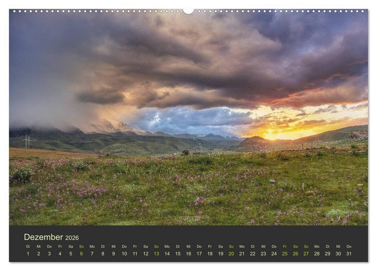 Produktbild: Kham - Tibets abgelegenes Hochland (Wandkalender 2026 DIN A2 quer), CALVENDO Monatskalender
