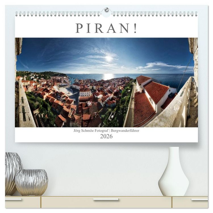 Produktbild: PIRAN! (hochwertiger Premium Wandkalender 2026 DIN A2 quer), Kunstdruck in Hochglanz