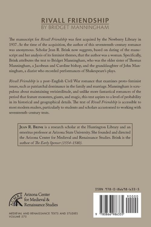 Produktbild: Rivall Friendship, by Bridget Manningham