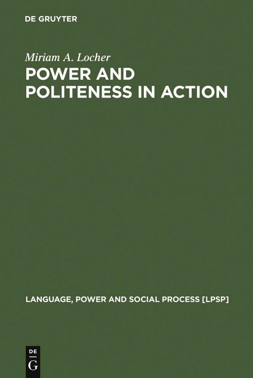 Produktbild: Power and Politeness in Action