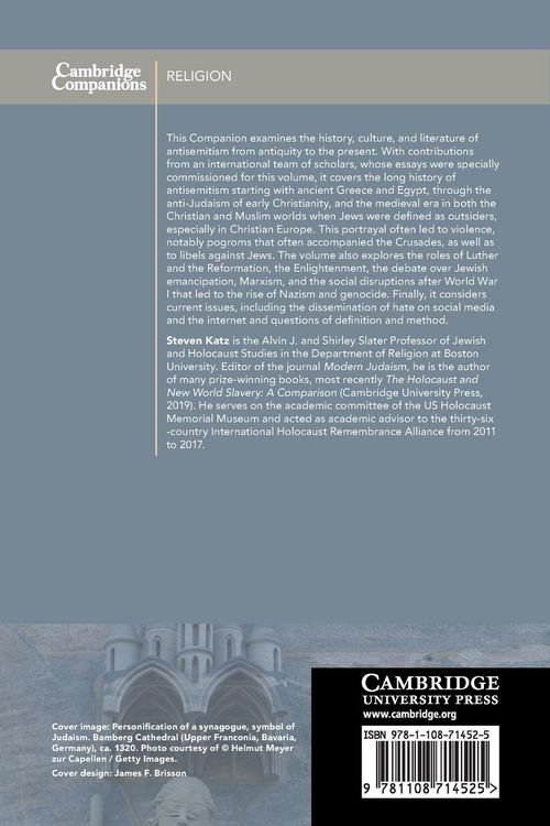 Produktbild: The Cambridge Companion to Antisemitism
