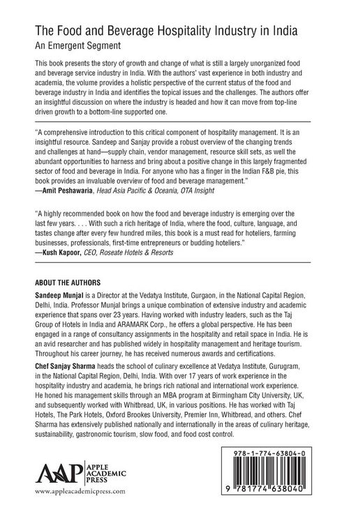 Produktbild: The Food and Beverage Hospitality Industry in India