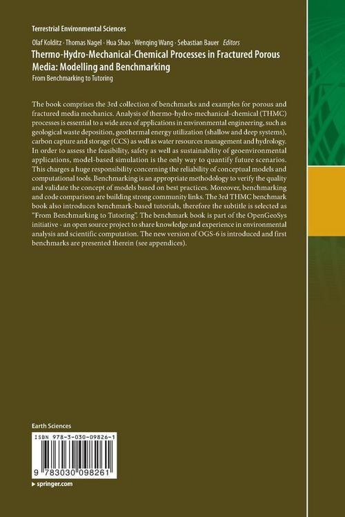 Produktbild: Thermo-Hydro-Mechanical-Chemical Processes in Fractured Porous Media: Modelling and Benchmarking