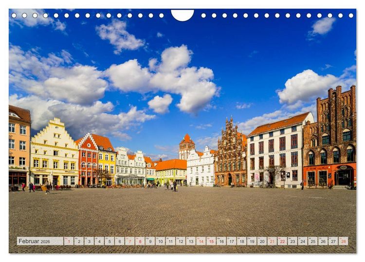 Produktbild: Mecklenburg Vorpommern Impressionen (Wandkalender 2026 DIN A4 quer), CALVENDO Monatskalender
