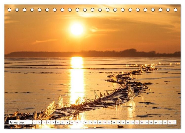 Produktbild: Magische Stimmungen in Mecklenburg-Vorpommern (Tischkalender 2027 DIN A5 quer), CALVENDO Monatskalender