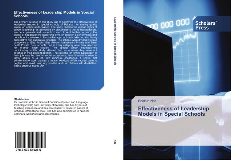 Produktbild: Effectiveness of Leadership Models in Special Schools