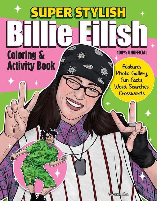 Produktbild: Super Stylish Billie Eilish Coloring & Activity Book