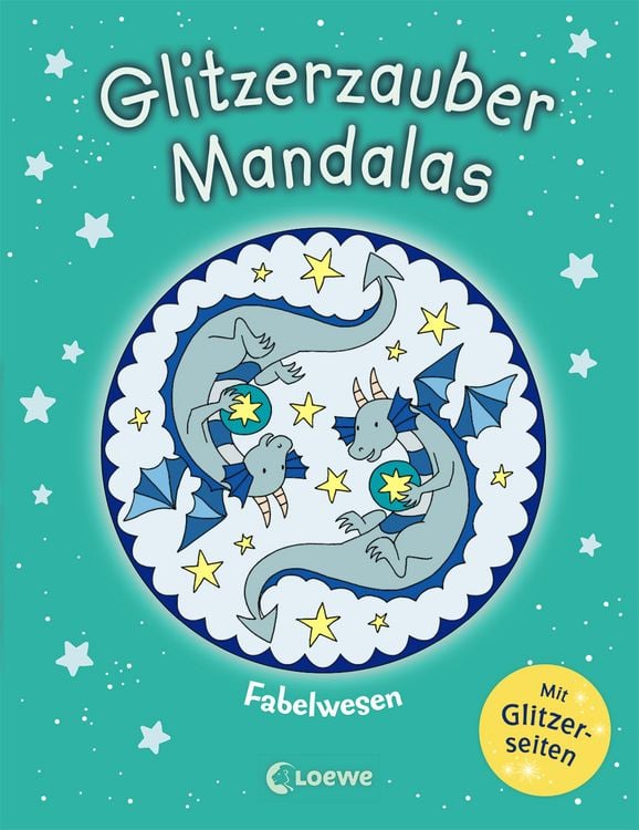 Produktbild: Glitzerzauber-Mandalas - Fabelwesen