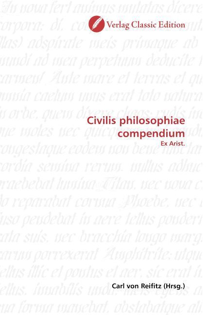 Produktbild: Civilis philosophiae compendium