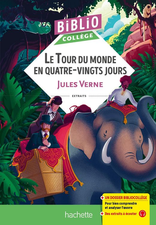 Produktbild: BiblioColl&egrave;ge Le Tour du monde en 80 jours (J Verne)