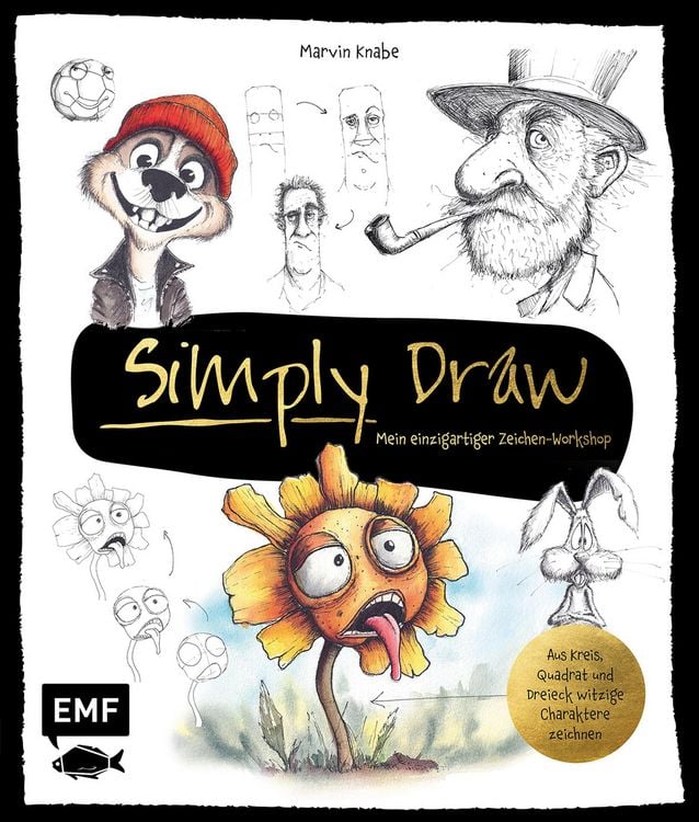 Produktbild: Simply Draw - Mein einzigartiger Zeichen-Workshop f&uuml;r ausdrucksstarke Figuren