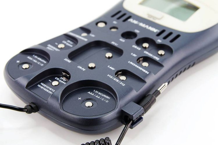 Produktbild: Ansmann Batterietester Energy-Check LCD Messbereich (Batterietester) 1,2 V, 1,5 V, 3 V, 9 V, 12 V Akku, Batterie 4000392